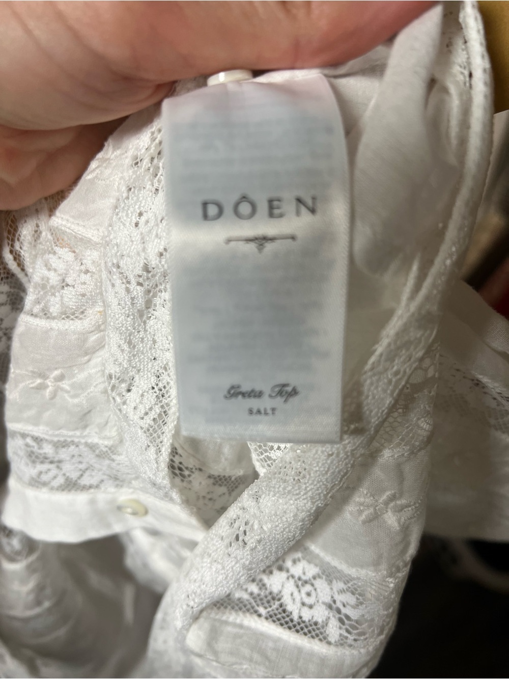 DOEN Greta Top - Picture 3 of 3
